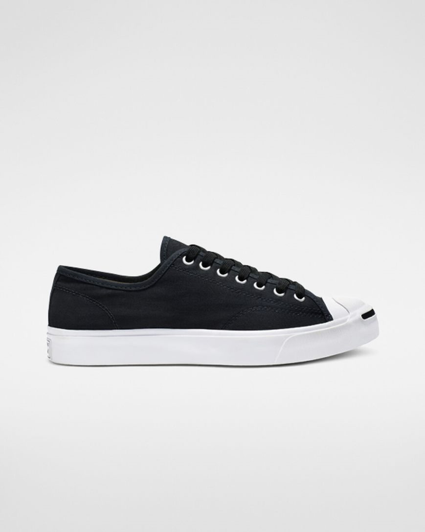 Tenisky Nizke Converse Jack Purcell Platene Damske Čierne Biele Čierne | SK WLYH56